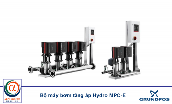 Máy bơm tăng áp Grundfos Hydro MPC-E - Công Ty Cổ Phần Alphagroup